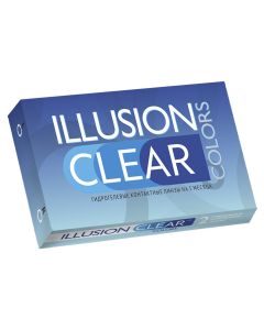 Buy Contact lenses ILLUSION CLEAR 3 months, -1.25 / 14 / 8.6, 2 pcs. | Online Pharmacy | https://pharm-pills.com