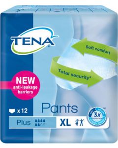 Buy Tena Pants Plus XL Adult Diapers, 12 pcs | Online Pharmacy | https://pharm-pills.com