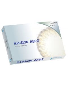 Buy Contact lenses ILLUSION AERO Monthly, -9.00 / 14.2 / 8.6, 6 pcs. | Online Pharmacy | https://pharm-pills.com