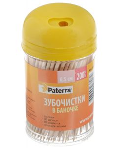 Buy Toothpicks 'Paterra', 6.5 cm, color: assorted, 200 pcs | Online Pharmacy | https://pharm-pills.com