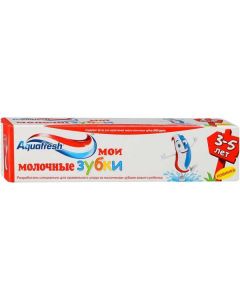 Buy Aquafresh Toothpaste My milk teeth 3-5 years old, 50 ml | Online Pharmacy | https://pharm-pills.com