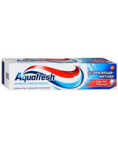 Buy Aquafresh Toothpaste Refreshing mint, 100 ml  | Online Pharmacy | https://pharm-pills.com