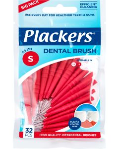 Buy Plackers Dental Brush S, 0.5 mm. (32 pcs.) | Online Pharmacy | https://pharm-pills.com