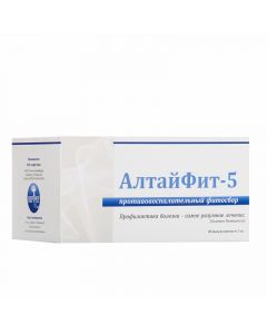 Buy Altaifit 5 anti-inflammatory, hemostatic Alfit Plus Herbal collection, 40 g | Online Pharmacy | https://pharm-pills.com