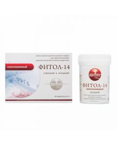 Buy Phytol-14 morning, evening, hypotensive Alfit Plus Herbal collection, 120 g, 120 | Online Pharmacy | https://pharm-pills.com