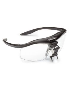 Buy Black glasses frame without a magnifier, with a mount for binocular loupes | Online Pharmacy | https://pharm-pills.com