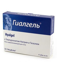 Buy Hyalgel body gel 4 g with sodium hyaluronate and Tisol | Online Pharmacy | https://pharm-pills.com