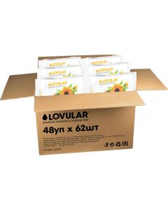 Buy Set of wet wipes Lovular For yourself and girlfriends. So cheaper !, 48 packs of 62 pieces each  | Online Pharmacy | https://pharm-pills.com