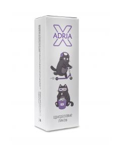 Buy Adria X Contact Lenses Daily, -5.75 / 14.2 / 8.6, clear, 30 pcs. | Online Pharmacy | https://pharm-pills.com