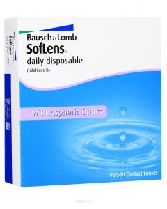 Buy Contact Lenses Bausch + Lomb SofLens Daily Disposable Daily, -3.00 / 14.2 / 8.6, 90 pcs. | Online Pharmacy | https://pharm-pills.com