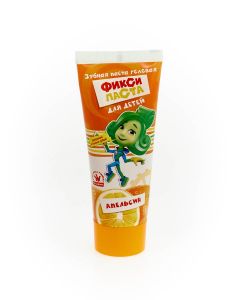 Buy Toothpaste children's GEL 'ORANGE' series 'FIXICS' | Online Pharmacy | https://pharm-pills.com