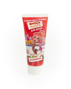 Buy Toothpaste for children GEL 'STRAWBERRY' series 'FIXICS' | Online Pharmacy | https://pharm-pills.com