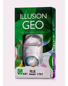 Buy ILLUSION Magic 1 month colored contact lenses, -5.00 / 14.2 / 8.6, blue, 2 pcs. | Online Pharmacy | https://pharm-pills.com