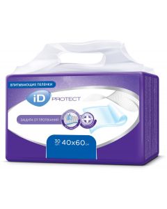 Buy Medical diaper iD 962421550, 60 x 40 cm, 30 pcs | Online Pharmacy | https://pharm-pills.com