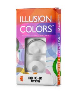 Buy Colored contact lenses ILLUSION RIO 3 months, 0.00 / 14.0 / 8.6, 2 pcs. | Online Pharmacy | https://pharm-pills.com