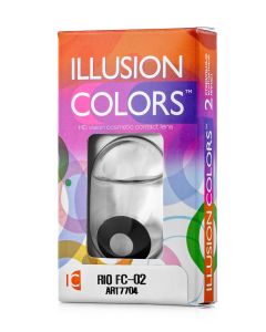 Buy ILLUSION RIO colored contact lenses 3 months , 0.00 / 14.0 / 8.6, 2 pcs. | Online Pharmacy | https://pharm-pills.com