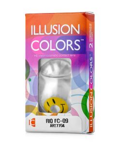 Buy Colored contact lenses ILLUSION RIO 3 months, 0.00 / 14.0 / 8.6, 2 pcs. | Online Pharmacy | https://pharm-pills.com