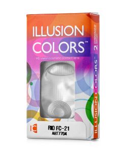 Buy Colored contact lenses ILLUSION RIO 3 months, 0.00 / 14.0 / 8.6, 2 pcs. | Online Pharmacy | https://pharm-pills.com