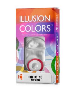 Buy Colored contact lenses ILLUSION RIO 3 months, 0.00 / 14.0 / 8.6, 2 pcs. | Online Pharmacy | https://pharm-pills.com