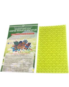 Buy Lyapko applicator 'Small silicone mat', metal-needle, needle pitch 6 mm, 237 x 137 mm | Online Pharmacy | https://pharm-pills.com