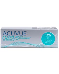 Buy Contact lenses ACUVUE Oasys 1-Day with HydraLuxe 30 lenses Daily, -0.50 / 14.3 / 9, 30 pcs. | Online Pharmacy | https://pharm-pills.com