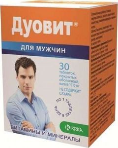 Buy Duovit, for men, 30 tablets | Online Pharmacy | https://pharm-pills.com