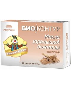 Buy BioKontur OMEGA-6 wheat germ oil, 60 capsules | Online Pharmacy | https://pharm-pills.com