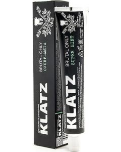 Buy Toothpaste for Men Klatz Brutal Only Super Mint, 75 ml | Online Pharmacy | https://pharm-pills.com