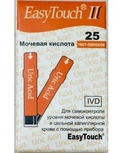 Buy 'EasyTouch' uric acid test strips, 25 pcs. | Online Pharmacy | https://pharm-pills.com