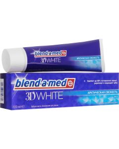 Buy Blend-a-med Toothpaste' 3D White ', 100 ml | Online Pharmacy | https://pharm-pills.com