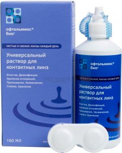 Buy Ophthalmiks BIO 160ml solution for contact lenses | Online Pharmacy | https://pharm-pills.com