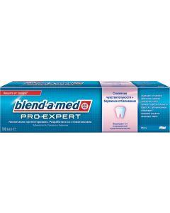 Buy Blend-a toothpaste -med 'ProExpert Desensitization + gentle whitening Mint' 100ml | Online Pharmacy | https://pharm-pills.com