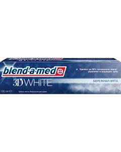 Buy Toothpaste Blend-a-med '3D White Gentle mint' 100ml | Online Pharmacy | https://pharm-pills.com