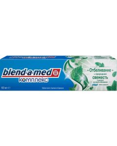 Buy Toothpaste Blend-a-med 'Complex Whitening + Natural freshness Mint and eucalyptus '100ml | Online Pharmacy | https://pharm-pills.com