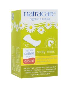 Buy panty liners Natracare Curved, 30 pcs | Online Pharmacy | https://pharm-pills.com