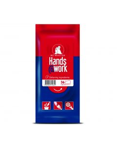 Buy Wet wipes cleaning from aggressive substances and materials Hands @ work | Online Pharmacy | https://pharm-pills.com