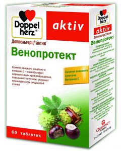 Buy Venoprotect Doppelherz 'Aktiv', 60 tablets | Online Pharmacy | https://pharm-pills.com