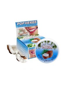 Buy Toothpaste with coconut (in a round package) 30 g | Online Pharmacy | https://pharm-pills.com