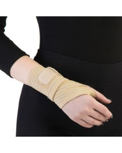 Buy B.Well wrist bandage adjustable, with a loop for a finger, W-244 MED, color Beige , universal size | Online Pharmacy | https://pharm-pills.com