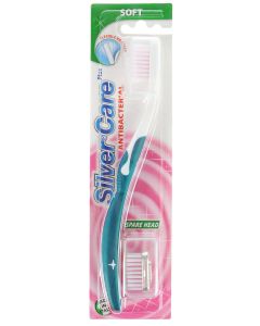 Buy Silver Care 'Plus' toothbrush, soft, assorted colors  | Online Pharmacy | https://pharm-pills.com