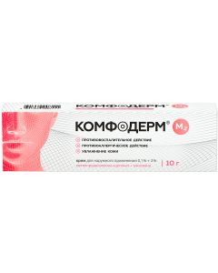 Buy Akrihin Comfoderm M2 cream for external use 0.1% + 2% tube 10g | Online Pharmacy | https://pharm-pills.com