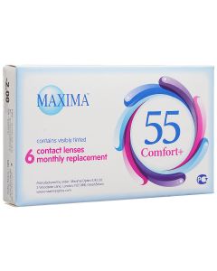 Buy Contact lenses Maxima Optics Maxima contact lenses 55 Comfort Plus 6pcs / 8.6 Monthly, -2.00 / 14.2 / 8.6, 6 pcs. | Online Pharmacy | https://pharm-pills.com