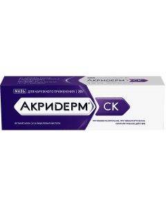 Buy Ointment Akriderm SK for external use tube, 30 g | Online Pharmacy | https://pharm-pills.com