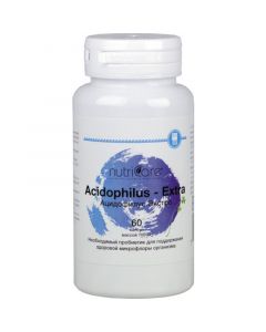 Buy Acidophilus-Extra for the normalization of intestinal microflora, 60 capsules, Nutricare International Inc. (USA) | Online Pharmacy | https://pharm-pills.com