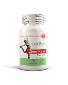 Buy Dong Kuei for hormonal stabilization and menopause relief, 60 tablets, Nutricare International Inc. (USA) | Online Pharmacy | https://pharm-pills.com