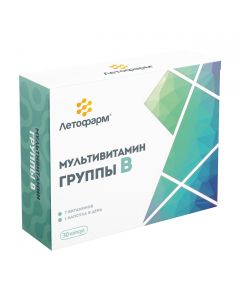 Buy B group multivitamin, 30 cap. | Online Pharmacy | https://pharm-pills.com