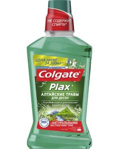 Buy Colgate Mouthwash 'Plax Altai herbs for gums', 500 ml | Online Pharmacy | https://pharm-pills.com