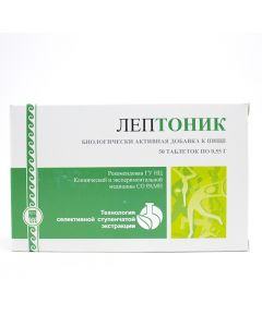 Buy Leptonik, fortifying and tonic agent, 50 tabs from Apipharm (RF) | Online Pharmacy | https://pharm-pills.com