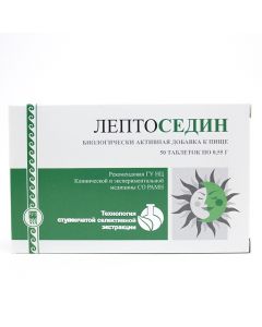 Buy Leptosedin of calming, anti-stress and restorative action, 50 tabs from Apifarm (RF) | Online Pharmacy | https://pharm-pills.com