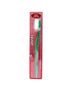 Buy Wisdom Dual Texture Toothbrush with double bristle texture. Soft around the edges and hard in the middle. | Online Pharmacy | https://pharm-pills.com